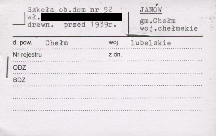 szkoła, ob. dom, skan 1
