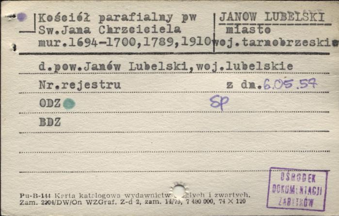 kościół par. pw. św. Jana Chrzciciela, skan 3
