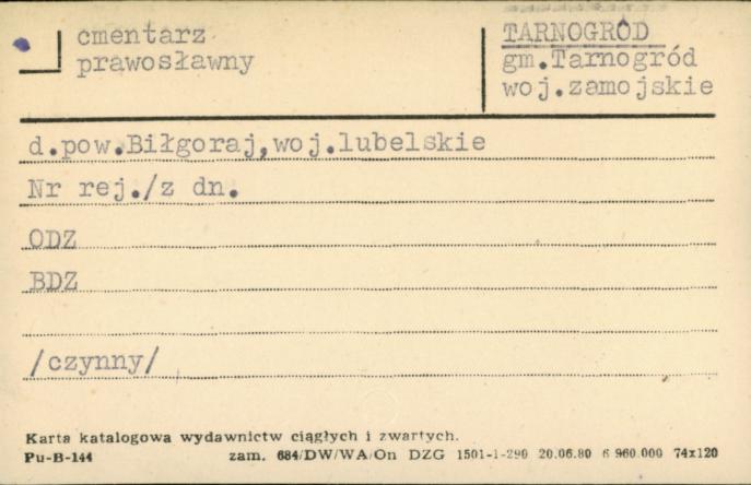 cmentarz prawosławny, skan 1