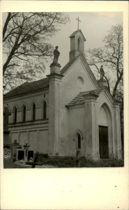 kaplica, cmentarz w Sernikach, skan 3