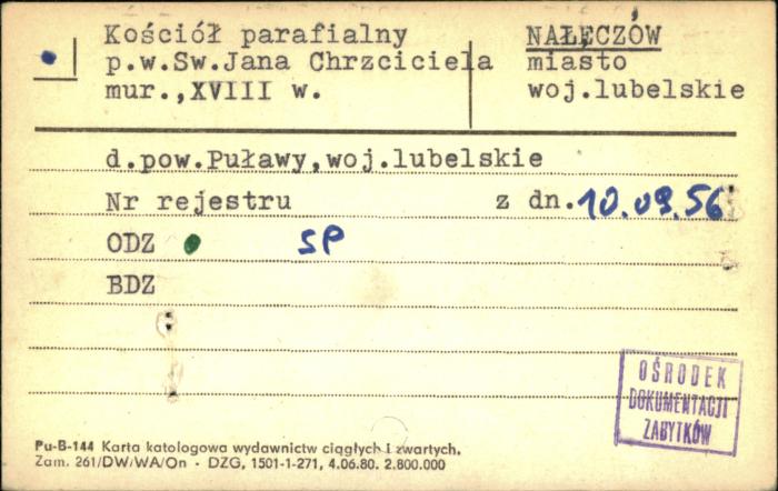 kościół par. pw. św. Jana Chrzciciela, skan 1
