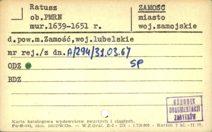 ratusz, ob. PMRN, skan 1