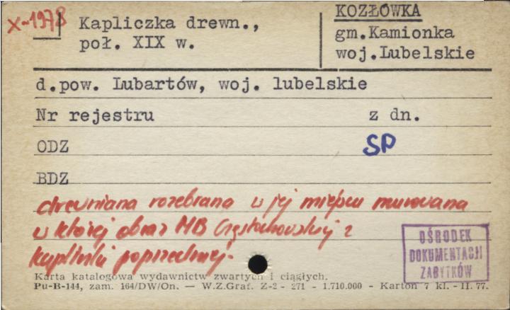 kapliczka, skan 1