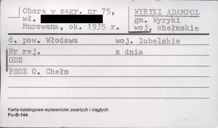 obora w zagrodzie, skan 1