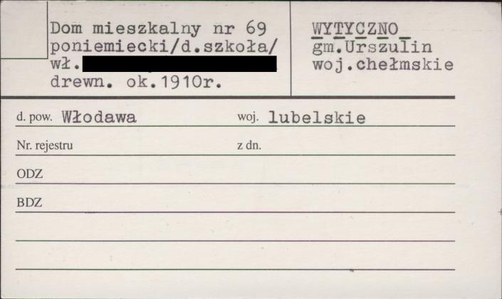 dom mieszkalny (poniemiecki), d. szkoła, skan 1