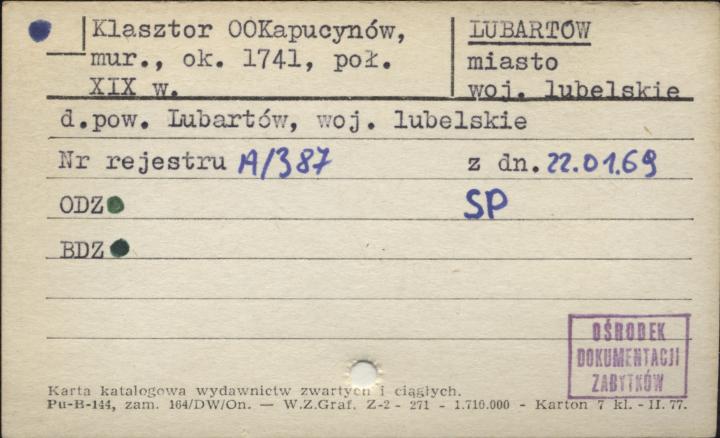 klasztor kapucynów, skan 1