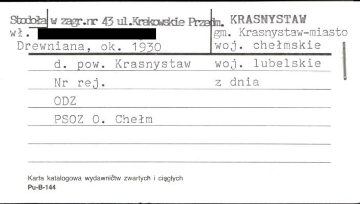 stodoła w zagrodzie, skan 1