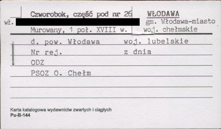 czworobok, część pod nr 26, skan 1