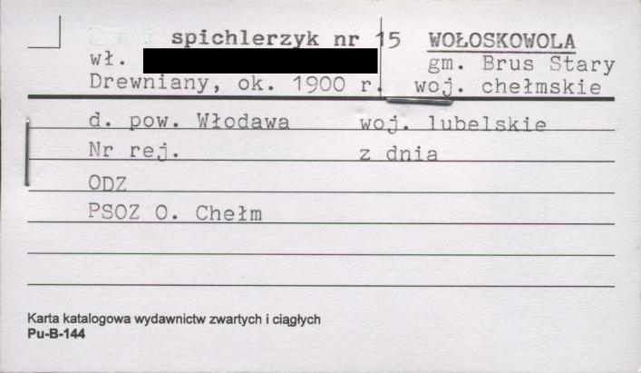 spichlerzyk, skan 1