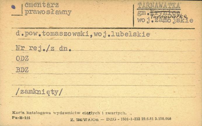 cmentarz prawosławny, skan 1