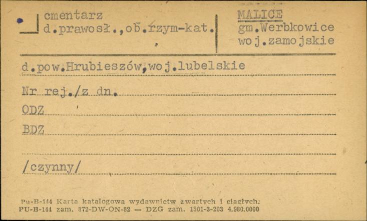 cmentarz d. prawosł., ob. rzym-kat., skan 1
