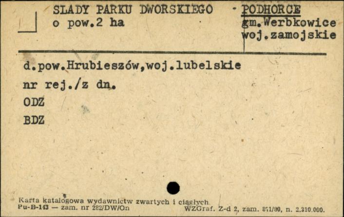 ślady parku dworskiego, skan 1