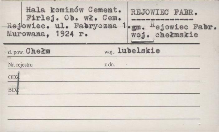 hala kominów cement. Firlej, skan 1