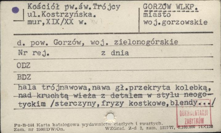 kościół pw. św. Trójcy, skan 1