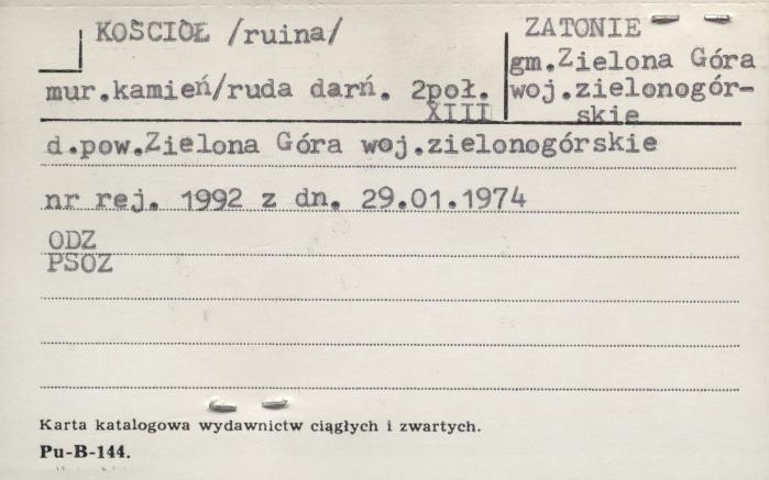 ruina kościoła, skan 1