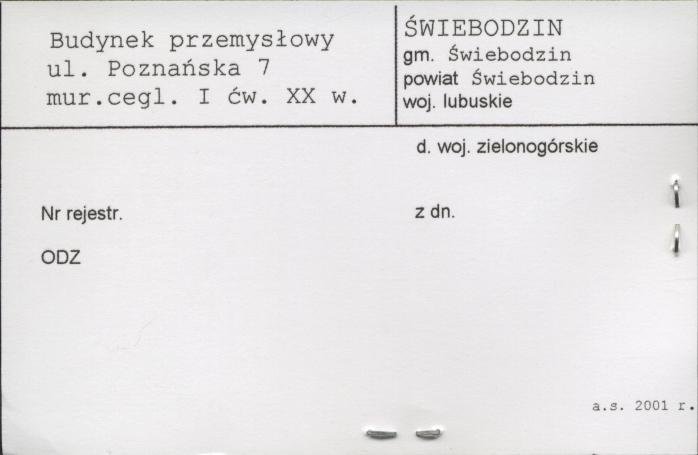 budynek przemysłowy, skan 1