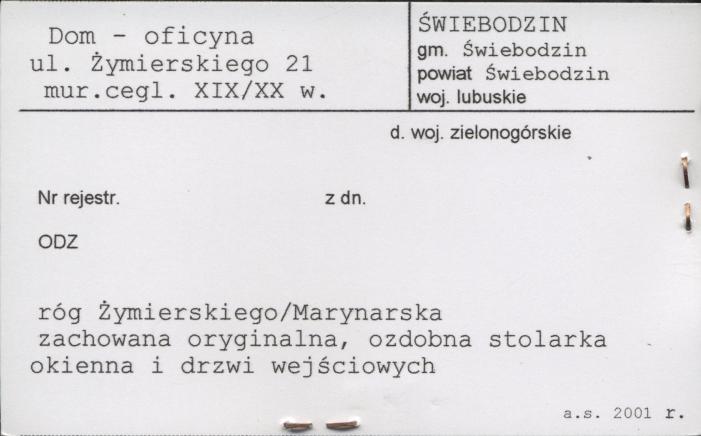 dom - oficyna, skan 1