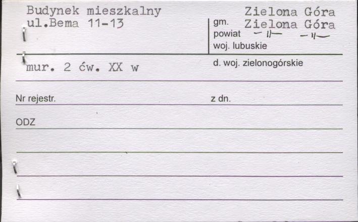 budynek mieszkalny, skan 1