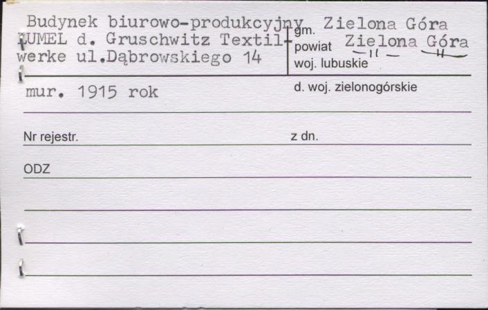 budynek biurowo-produkcyjny LUMEL d. Gruschwitz Textilwerke, skan 1
