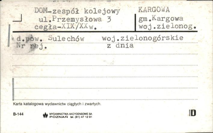 dom - zespół kolejowy, skan 1