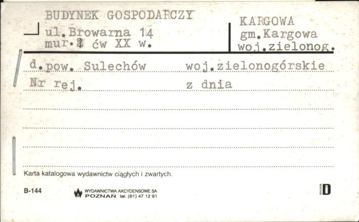 budynek gospodarczy, skan 1
