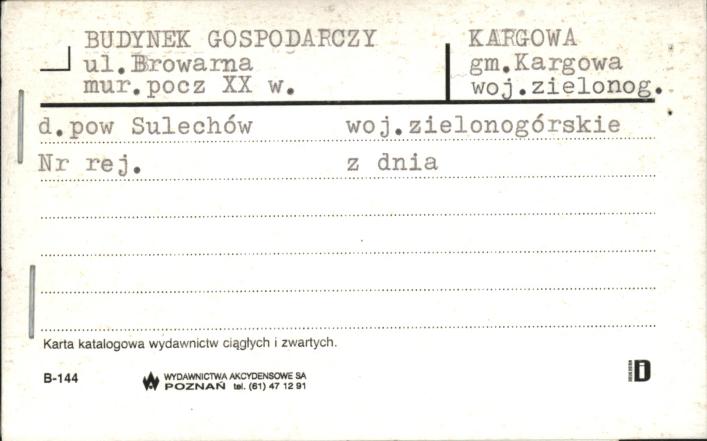 budynek gospodarczy, skan 1