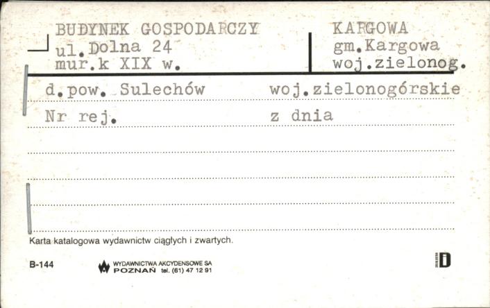 budynek gospodarczy, skan 1