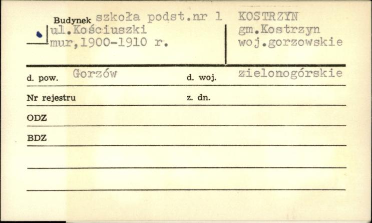 Szkoła Podstawowa nr 1, skan 1