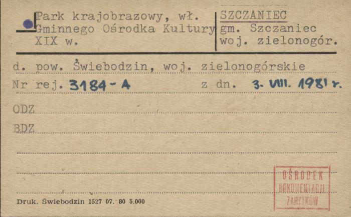 park krajobrazowy, skan 1