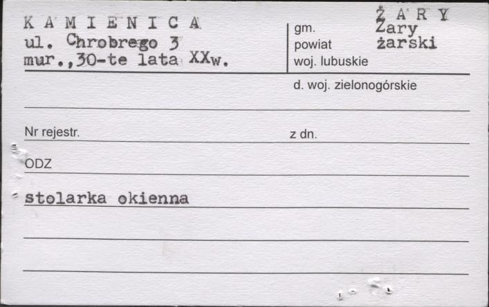 kamienica, skan 1
