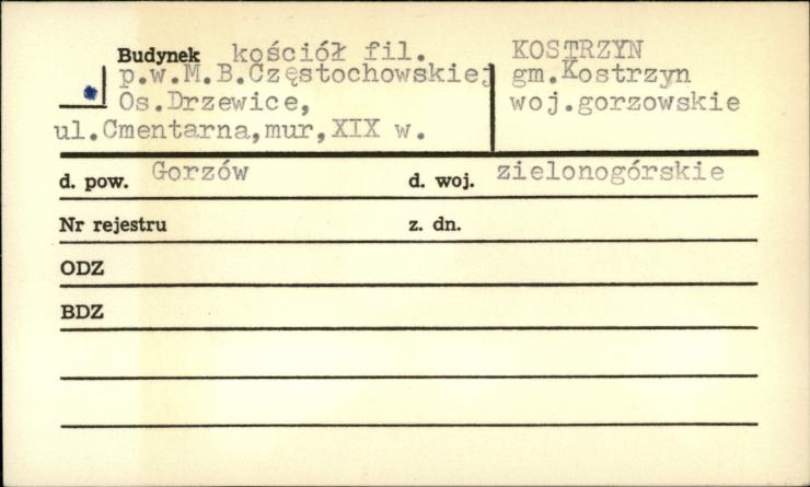 kościół fil. pw. Matki Boskiej Częstochowskiej, skan 1
