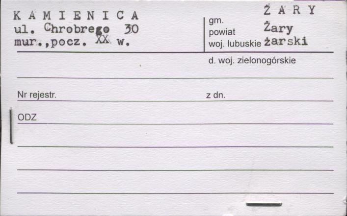 kamienica, skan 1