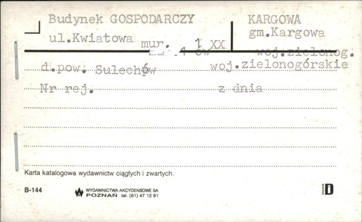 budynek gospodarczy, skan 1