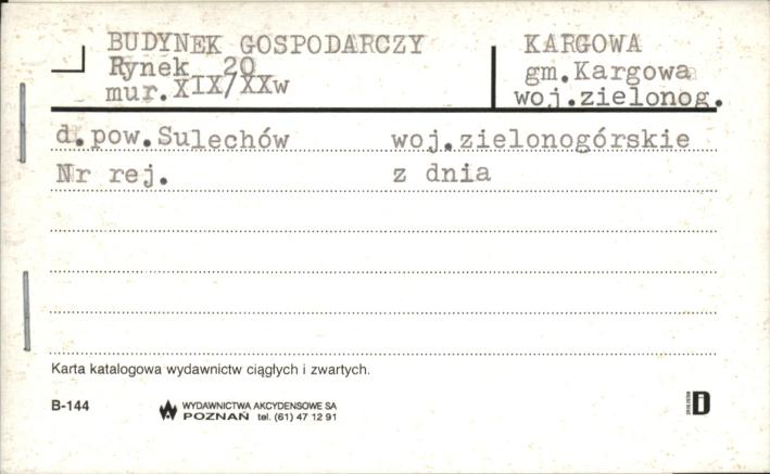 budynek gospodarczy, skan 1