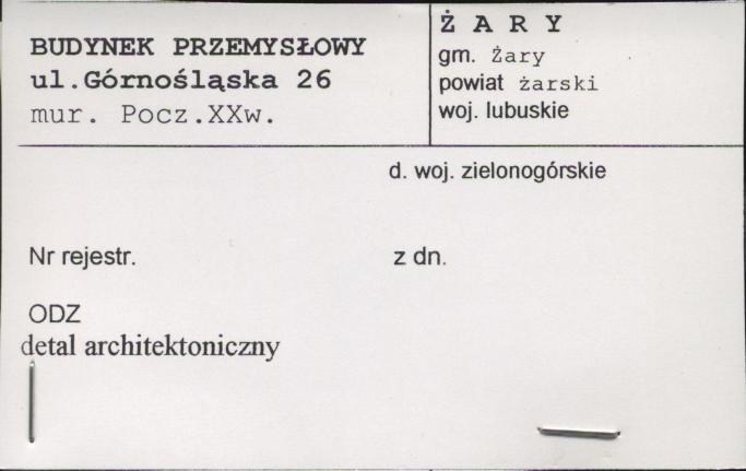 budynek przemysłowy, skan 1