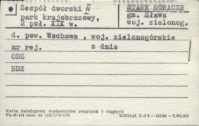 park krajobrazowy - zespół dworski II, skan 1