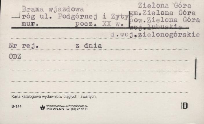 brama wjazdowa, skan 1