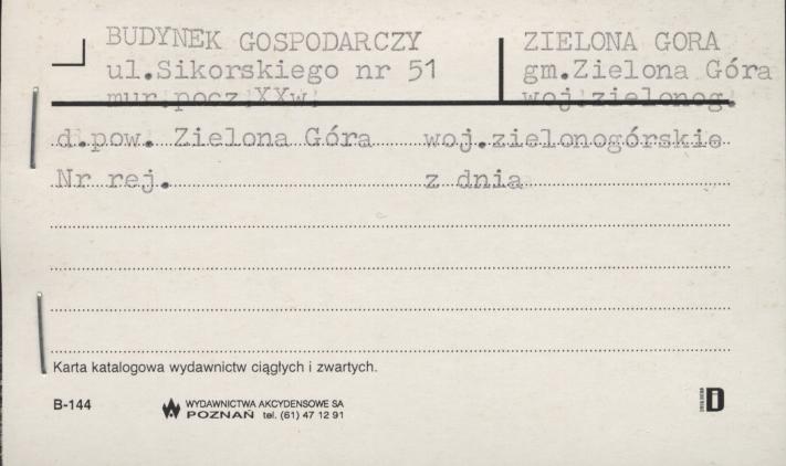budynek gospodarczy, skan 1