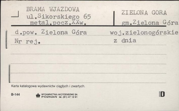 brama wjazdowa, skan 1