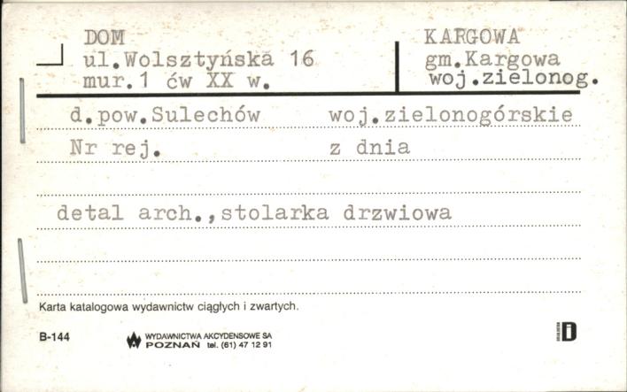 dom, skan 1