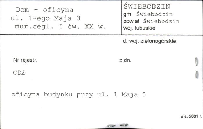 dom - oficyna, skan 1