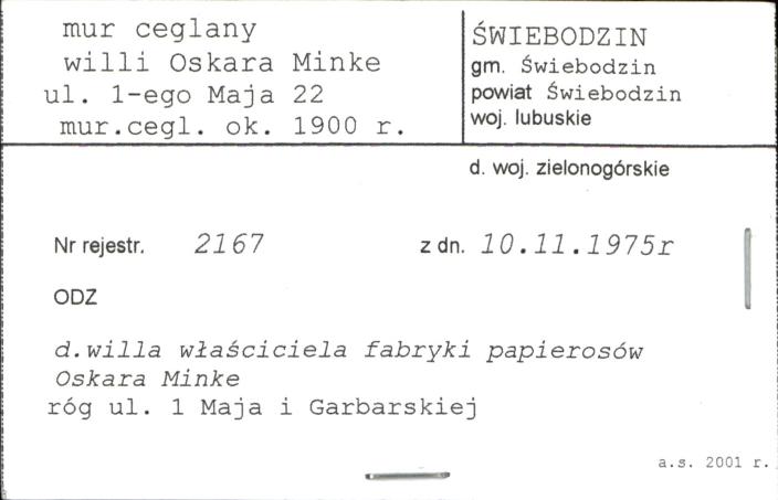 mur ceglany willi Oskara Minke, skan 1