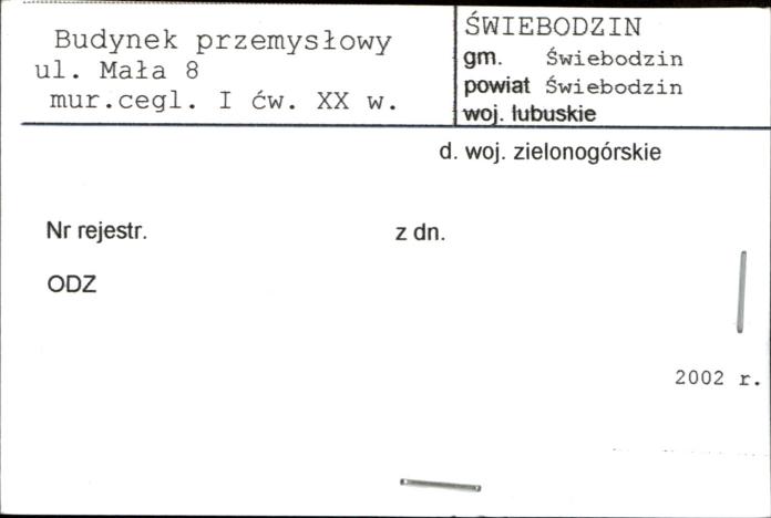 budynek przemysłowy, skan 1
