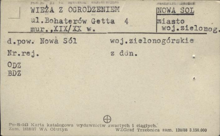 wieża z ogrodzeniem, skan 1