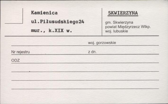kamienica, skan 1