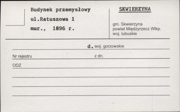 budynek przemysłowy, skan 1