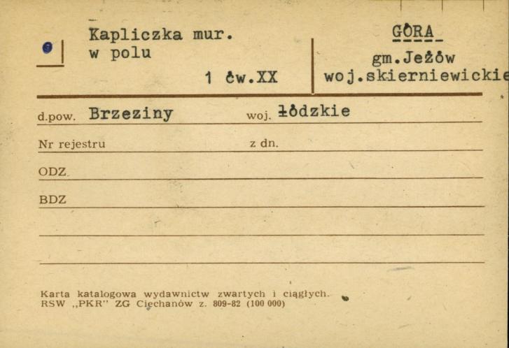 kapliczka w polu, skan 1