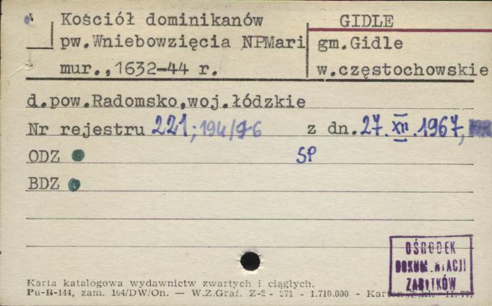 kościół dominikanów pw. Wniebowzięcia NPMarii, skan 1