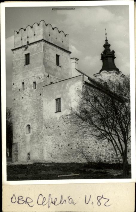 wieża pn.-zach. w zespole klasztor., skan 2