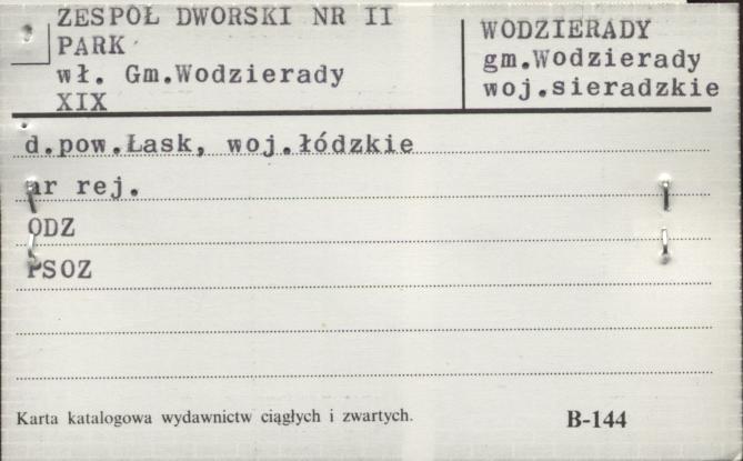 zespół dworski nr I, park, skan 3